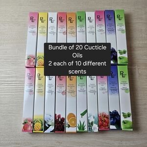 Bundle - 20 Scented Cuticle Revitalizer Oils (2 each of 10 scents)